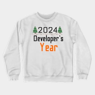 Happy new year developers Crewneck Sweatshirt
